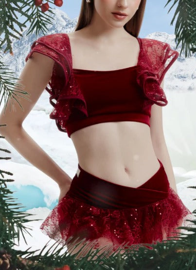 Aura Set (+ arm puffs) - Red