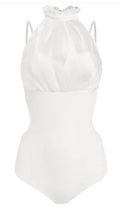 Bellis Bodysuit (+ arm puffs) - White